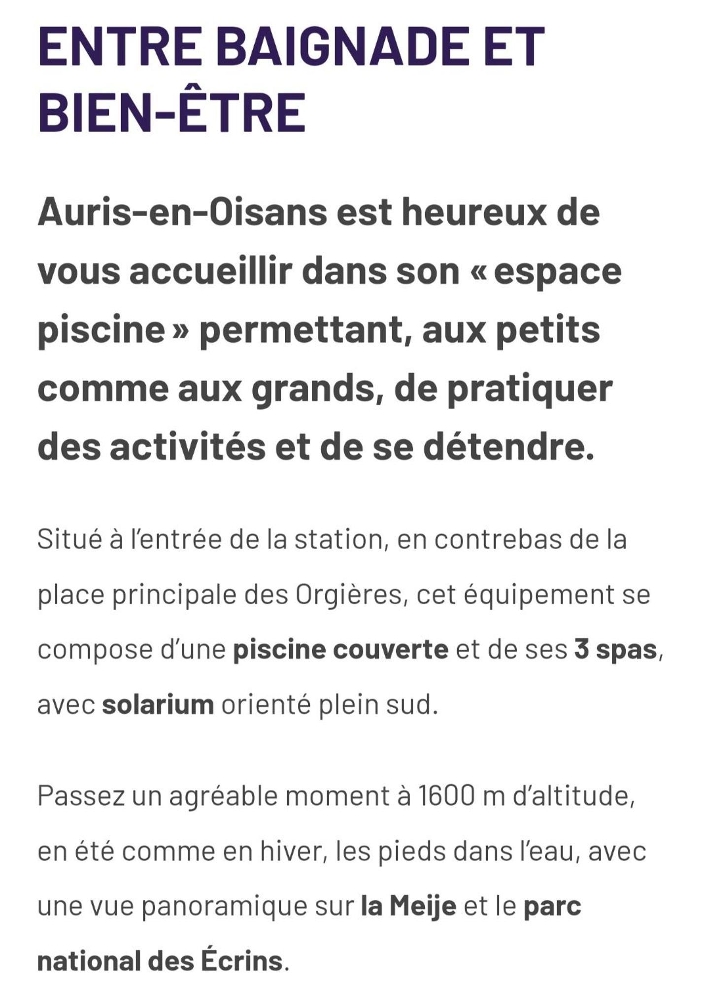 Appartement Les Iris T2 station Alpe Huez à Auris Extérieur photo